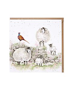 Wrendale Designs "Foraging Foray" Woodland Animal Birthday Card